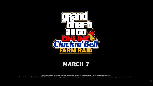 DLC INFO BREAKDOWN! NEW "CLUCKIN' BELL FARM RAID", NEW COP CARS & MORE | GTA Online March DLC смотреть онлайн