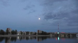 тест проверка 50 кратного оптического зума в видеокамере Panasonic HC-V380