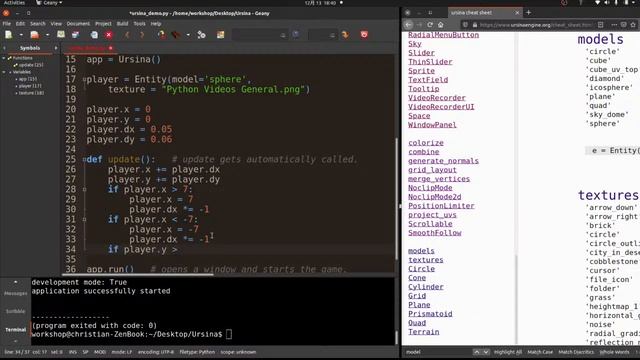 Live Coding: Ursina 3D Python Game Engine (Getting Started)