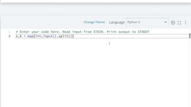 input hackerrank Solution Python