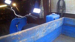 как сделать кузов откидной на мотороллере