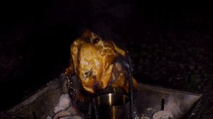 가을비 내리는 숲속에서 비어캔치킨에 시원한 맥주한잔 | 하루종일 내리는 비와 포근한 텐트 | 뜨끈한 김치돈까스나베 만들어먹기 |