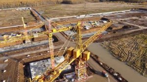 Редкие трудяги. Башенный кран КБ-473 | КБ-474 | Elba Kaiser. СТРОЙКА. Rare tower cranes