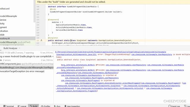 Hilt @Binds Annotation and Qualifiers Android Tutorial - CheezyCode (Hindi)