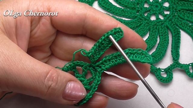 Вязание крючком Мотив круглый с цветком. Кофта с японского журнала. смотреть онлайн