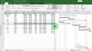 Línea Base MS Project