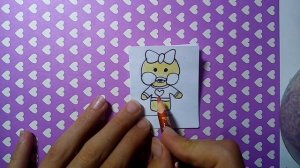 Готовимся к школе вместе с Никки.*делаем тетради для уточки*.