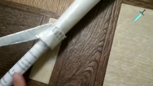 Обзор биты из бумаги.