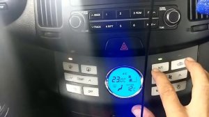 Отключение авто включения климата на Hyundai Elantra HD