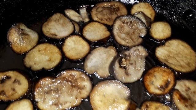 Жарим замороженные баклажаны/жареные синенькие из морозилки/Что получается