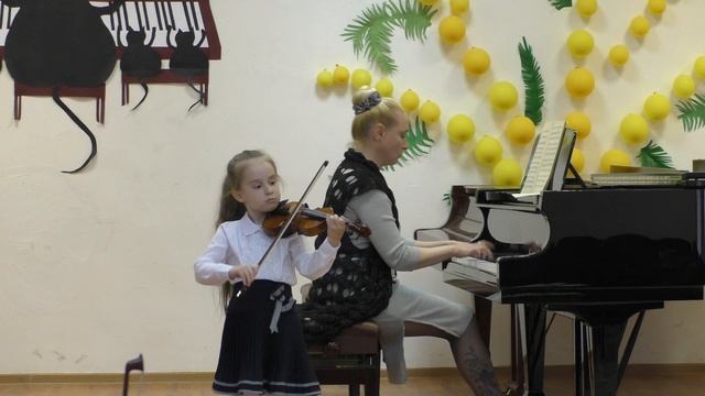 Кабалевский Галоп, Бакланова Мазурка. Таня Костенко (6 лет) смотреть онлайн