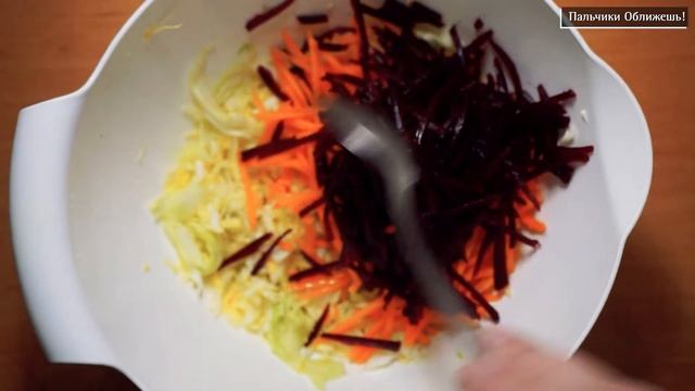 Вкусный Салат за 5 минут из самых доступных и полезных овощей.