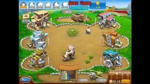 Farm Frenzy Pizza Party only GOLD Chinese Street 1 (level 77) Веселая ферма Печем пиццу Китайская 1