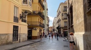 Valencia - Spain FULL WALKING ?? [4K] Summer Feeling in the City Center ☀️ ASMR