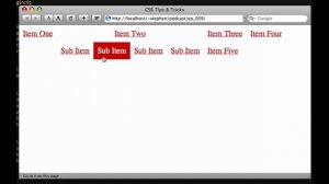 CSS Tips & Tricks on Vimeo(9 menu).flv