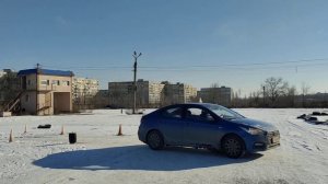 # Заезд в гараж #задним ходом под углом 90°#автошкола #автоинструктор #обучение