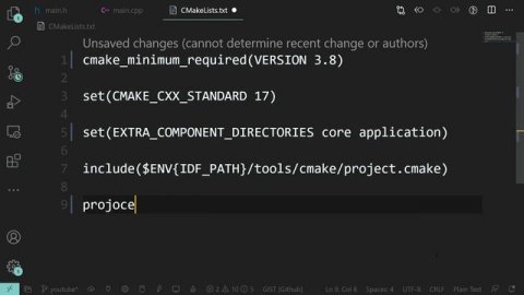 ESP-IDF in CPP 01: Hello World!