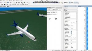 Roblox studio tutorial (Use crazyman32's plane kit)