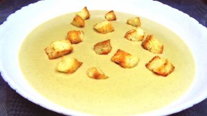 Сливочный крем суп из шампиньонов очень вкусно