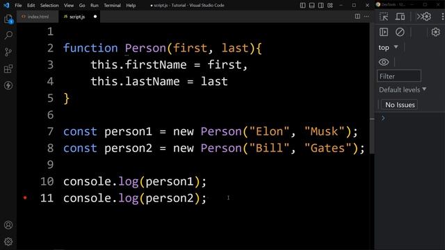 JavaScript Object Constructors | JavaScript Constructor Function Tutorial For Beginners