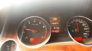 Ауди А8 D3 4.2 бензин BFM 2004 год, расход топлива по трассе!