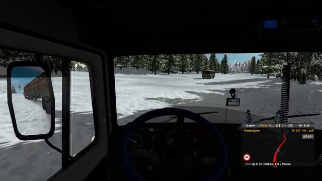 Euro Truck Simulator 2 - Let's Play | ГАЗ 3307-3308 | RussianOpenSpacesv3.3 | прохождение#6 смотреть онлайн