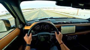 2023 Land Rover Defender 110 P400 X - POV Test Drive 3D Audio