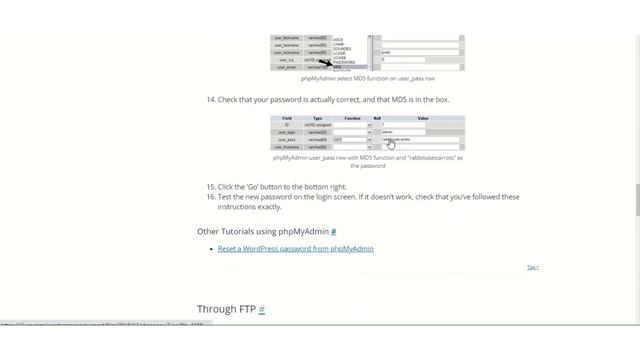 Reset Word Press Admin password Last resort Method Using the Emergency Password Reset Script смотреть онлайн