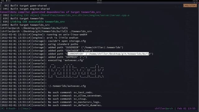 Teeworlds programming #012 - writing text files смотреть онлайн