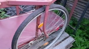 самодельная туристическая велотележка для велотуризма и больших путешествий водников походников
