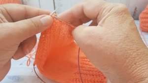 Носки. Пятка - подкова.