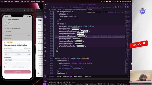 Customize Stripe Payment Sheet | React Native | ReactJS | TypeScript | JavaScript