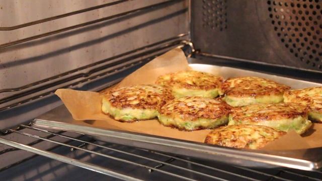 Оладьи из КАБАЧКОВ и БРОККОЛИ -ОЧЕНЬ ВКУСНО