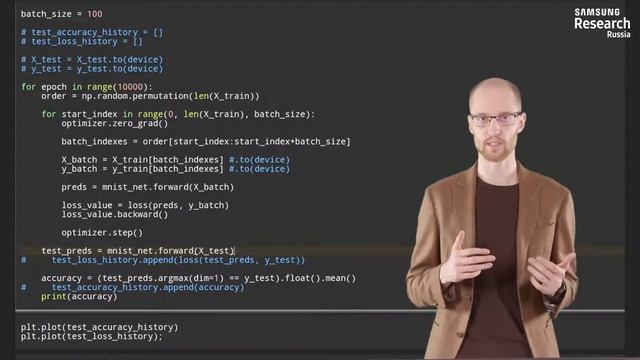 Нейронные сети и компьютерное зрение - 98 урок. Классификация рукописных чисел полносвязанной сетью смотреть онлайн