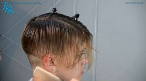 *FRESH* New ultra short summer hairstyle in platinum color Nina by T.K.S