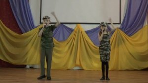 Солдатская романтика!   Поёт студия Каникулы