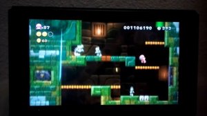 New Super Mario Bros. U Deluxe - World 3-Tower: Giant Skewer Tower