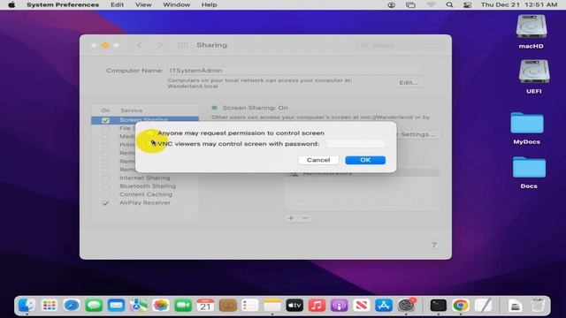How to Turn On Screen Sharing On Mac Book Air