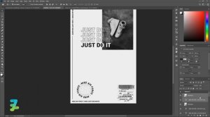 Shoes Poster Froyonion Style - Tutorial Photoshop CC 2020