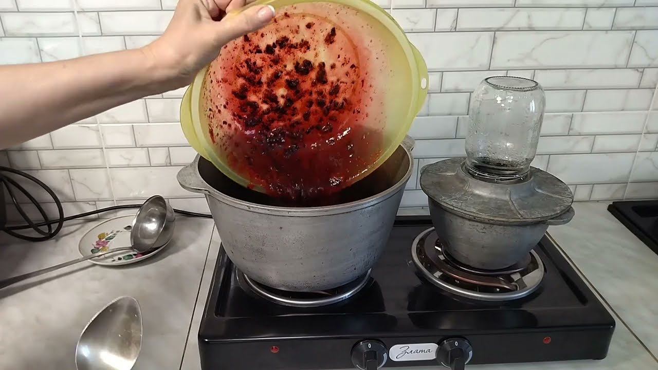 Варенье из смородины .Через мясорубку . смотреть онлайн