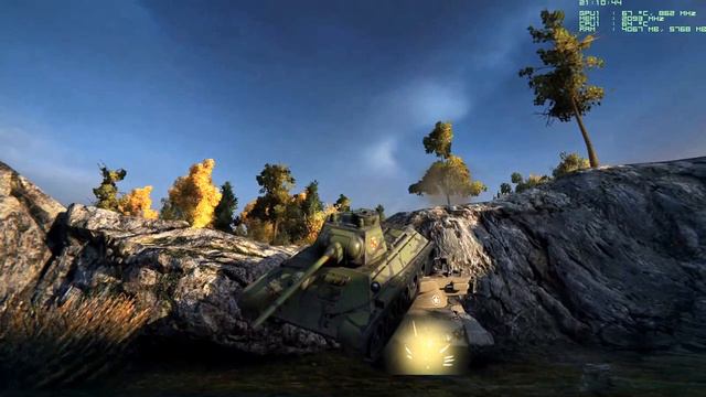 Т 34 прыгнул World of Tanks 09 11 2015 21 10 18 05 смотреть онлайн