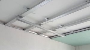 САМЫЙ ЛЕГКИЙ монтаж гипсокартона на потолок в одиночку
