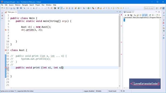 Java More on Variable Arguments - Overloading, Ambiguity (Bangla | বাংলা) смотреть онлайн