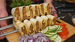 ФАРШ, ЛАВАШ, ДУХОВКА. Ленивый ЛЮЛЯ - КЕБАБ