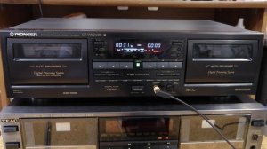 Кассетная дека Pioneer CT-W606DR: цифровой шумодав и FLEX в действии
