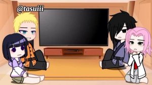 boruto, Himawari parents and Sarada parents react to his children ||Gacha nox|| time skip||