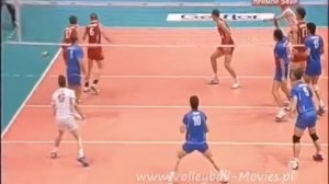 Нарезка моментов волейбол.