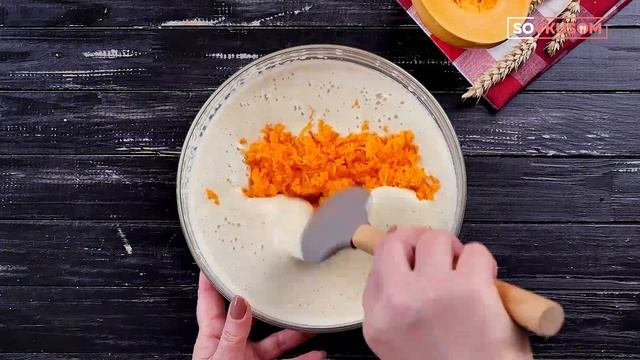 Манник с тыквой на кефире - Рецепты от Со Вкусом