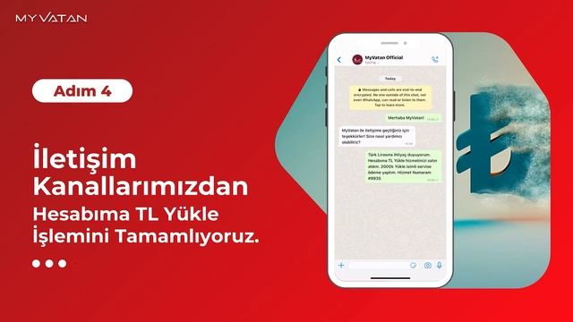 MyVatan uygulamamızdan Hesabına TL Yükle? hizmetini nasıl alabilirsin? смотреть онлайн