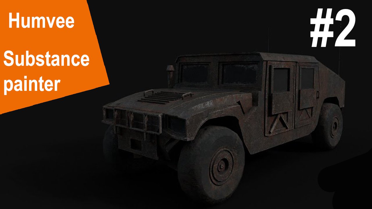 Substance painter  Humvee   - #2